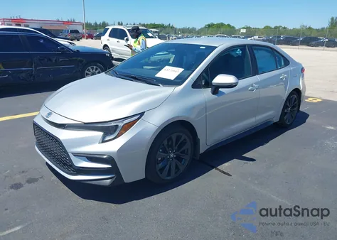 2025 Toyota Corolla Se z USA, uszkodzony, nr VIN 5YFS4MCE8SP225237